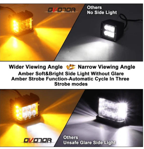 Premizon™ Car Dual Sides LED Dual Color Light